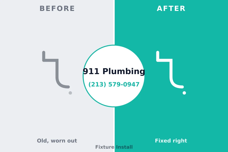 Before and after: plumbing company Citrus City, TX